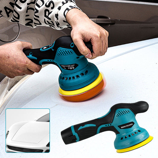 🚗✨ Dual-Action Car Polisher – 50% OFF! 8-speed variable control, 130W high-torque motor, multiple pads – swirl-free shine. 💪