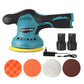 🚗✨ Dual-Action Car Polisher – 50% OFF! 8-speed variable control, 130W high-torque motor, multiple pads – swirl-free shine. 💪