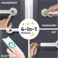 🔐📱 Smart Fingerprint Door Lock – 50% OFF! 5-in-1 access, Tuya App control, aluminium alloy – keyless security for room & garage. 💪