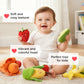 🍎🥕 Sensory Fruits & Vegetables Plush Toys – 50% OFF! Crinkly textures, early learning, baby-safe cloth – fun sorting & play. 🧸✨