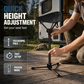 🪑✨ Portable Folding Stool – 50% OFF! Tripod stability, telescopic height, lightweight aluminium – perfect for camping & fishing. 🎣