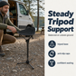 🪑✨ Portable Folding Stool – 50% OFF! Tripod stability, telescopic height, lightweight aluminium – perfect for camping & fishing. 🎣