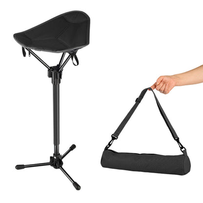 🪑✨ Portable Folding Stool – 50% OFF! Tripod stability, telescopic height, lightweight aluminium – perfect for camping & fishing. 🎣