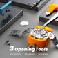 ⌚ Professional Watch Repair Tool Kit: All-in-One, Stainless Steel, Ergonomic, for Battery & Strap Replacement