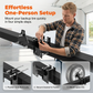 🚙🔧 Heavy-Duty Spare Tire Carrier – 50% OFF! Weatherproof iron build, one-person setup – secure your wheel on RV & trailer. 💪
