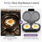 🍳✨ Smart Breakfast Maker – 50% OFF! Dual cooking plates, nonstick release, stainless steel – breakfast in minutes. 💪