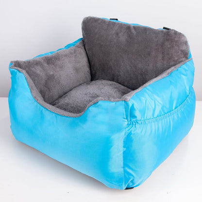 ⏳Order today and receive two car cleaning cloths free of charge🔥LIMITED-TIME 50% OFF! ⏰Half-Enclosed Car Pet Booster Seat🐶🛋️
