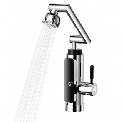 🔥🚰 Electric Hot Water Tap – 50% OFF! Hot water in 3 seconds, flexible articulated arm, digital display & thermostat – instant comfort. 💪