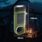 🔦☀️ 2-Pack Solar Hand-Crank Flashlight – 50% OFF! USB rechargeable, clip-on design, compact ABS body – survival-ready for outages. 💪