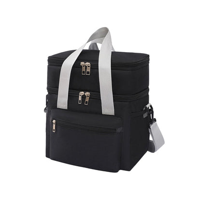 🍱✨ Double-Layer Insulated Lunch Bag – 50% OFF! Triple-layer thermal retention, dual compartments, shoulder strap – fresh meals anywhere. 💼