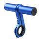 🚲 Bike Handlebar Extender: Aluminum Alloy, Anti-Skid Gasket, Single/Double Pole