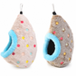 ⏳🔥LIMITED-TIME 50% OFF! ⏰🥚Hanging Cotton Bird Nest Hammock – Double-Layer Fleece Warm Cave For Small Birds ✨