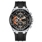 ⌚💪 Men's Waterproof Chronograph Watch – 50% OFF! Multi-dial timing, calendar display, rugged mineral glass – bold style all day. 🏆