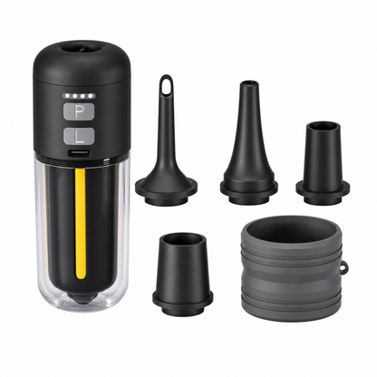 📢📢50% OFF !! ⏰Portable Outdoor Air Pump and Deflator with Emergency Light Ambient Light and SOS Function for Pool Floats Inflatable Boats and Air Mattresses