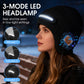 🎧🧢 Rechargeable Bluetooth Hat with Light – 50% OFF! Soft acrylic knit, 4-8hr battery, washable electronics – perfect for runs & walks. 💡