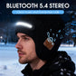 🎧🧢 Rechargeable Bluetooth Hat with Light – 50% OFF! Soft acrylic knit, 4-8hr battery, washable electronics – perfect for runs & walks. 💡