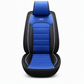 🚗 Universal Full-Coverage Leather Car Seat Covers – All-Season Protection & Stylish Stripe Design ✨