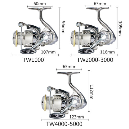 🎣✨ Billings AC Spinning Reel – 50% OFF! 5.2:1 gear ratio, 22lb max drag, metal spool – saltwater & freshwater ready. 💪