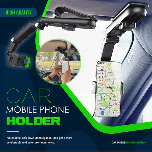 📱⚡ Sun Visor Phone Mount – 50% OFF! Elevated viewing position, wide phone compatibility, ABS build – keeps your eyes on the road. 💯