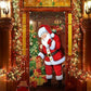 ⏳50% OFF⏰Christmas Door Cover🚪 – Instant Holiday Decor for Front Door, Home, Office & Party 🎅🎄