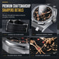 ⏳Limited-time 50% off💥Men's Sport Quartz Watch – Mechanical Style Luminous Hands, Date Calendar & Water Resistance, Stylish Wristwatch for Daily, Gym & Outdoor Wear ⌚