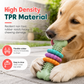 🐶Durable TPR Bone Shaped Dog Chew Toy Bite Resistant Teething Toy for Large Dogs🦴
