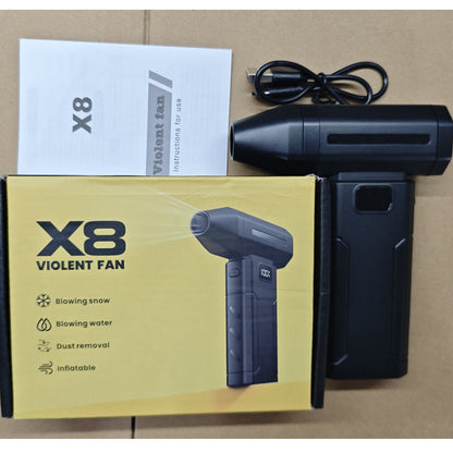 💨✨ Portable Turbo Blower – 50% OFF! 100,000 RPM brushless motor, 6 speeds, 6000mAh battery – powerful, lightweight & rechargeable. 🔋
