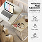 💻✨ Foldable Lap Desk with Cup Holder – 50% OFF! Dual-surface design, 5-level angle adjustment, premium multi-layer wood – work & relax anywhere. 💪