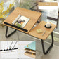 💻✨ Foldable Lap Desk with Cup Holder – 50% OFF! Dual-surface design, 5-level angle adjustment, premium multi-layer wood – work & relax anywhere. 💪