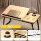 💻✨ Foldable Lap Desk with Cup Holder – 50% OFF! Dual-surface design, 5-level angle adjustment, premium multi-layer wood – work & relax anywhere. 💪