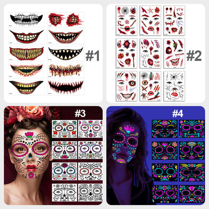 👻 LIMITED-TIME 50% OFF! ✨ Halloween Temporary Scar Tattoo Stickers – Realistic Wound, Skin-Friendly, Easy Apply 🕸️