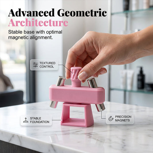 💅✨ Rotating Cat-Eye Magnet Tool – 50% OFF! Dual magnets, stable finger rest, manual twist control – salon-quality nail art at home.