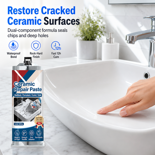 🧱 50% OFF! ⚡ Ceramic Tile Repair Paste – Fast-drying & durable fix ✨