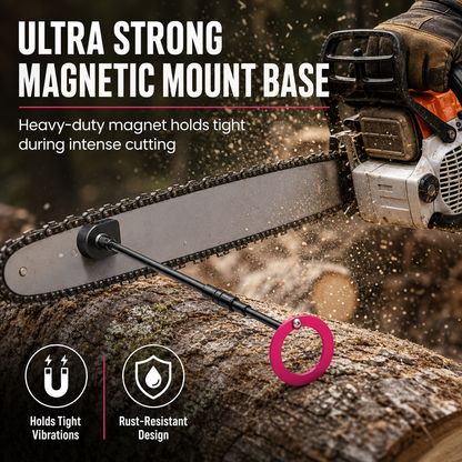 📢 50% OFF!! ⏰ Chainsaw Cutting Marker Tool – Wood Cutting Alignment Guide🔧