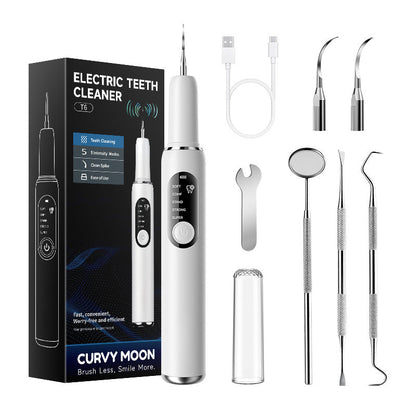 🦷✨ Ultrasonic Teeth Cleaner – 50% OFF! Smart gum protection, 5 cleaning modes, IPX6 waterproof – remove tartar & plaque at home. 💪