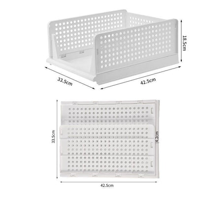 👕🗂️ Modular Closet Storage Drawers – 50% OFF! Stack & combine, durable PP build, fold-flat when unused – clutter-free wardrobe.