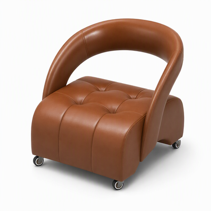 🪑✨ Low Rolling Stool with Casters – 50% OFF! Silent 360° wheels, solid wood base, ergonomic low seat – glide without bending.