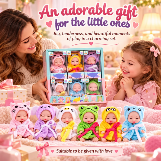 ⏳Time-Limited Special ⏰Mini Reborn Baby Dolls Lifelike Realistic Baby Dolls