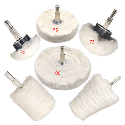 📢New Arrival!⚙️ White Cotton Flannel Buffing Wheel – Get a Mirror-Like Shine on Jewellery, Silver & Metal