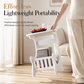 Modern Minimalist Round Bedside Table and Sofa Side End Table for Small Spaces Bedroom and Living Room