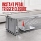 🐭❌️ Double-Entry Humane Mouse Trap – 50% OFF! Sensitive pedal trigger, dual-door snap closure, chew-proof wire cage – no chemicals.