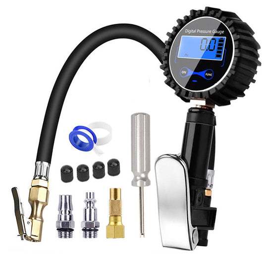 🚗💨 Digital Tire Inflator with Pressure Gauge – 50% OFF! Fast inflation, large LCD display, 4 switchable units – quick checks before every drive. 💪