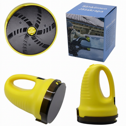 ❄️🚗 Electric car ice scraper – 50% OFF! Motorised rotating disc, sturdy ABS, cold-resistant battery – remove ice effortlessly. 🧊