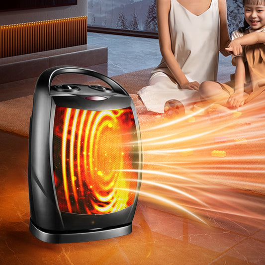 🏠🌡️ Compact Electric Heater with Thermostat – 50% OFF! Adjustable temperature, overheating protection, low noise – safe & portable comfort. 🔇