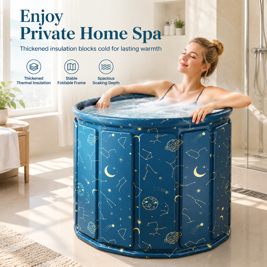 🛁 LIMITED-TIME 50% OFF! ✨ Foldable Adult Bath Tub – Warm-soak, Portable, Space-saving ✨