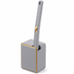 Wall Mounted Disposable Toilet Brush Set with Dissolvable Scented Refill Heads for Bathroom Cleaning
