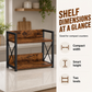 🏠Space-Saving Countertop Organizer – 50% OFF! Two open levels, supportive crossbars, 30x15.7x26.4cm – keeps essentials visible & within reach.