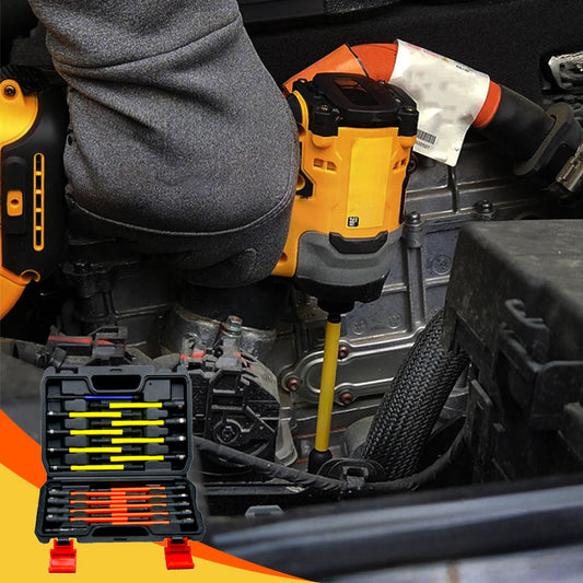 🔧🧲 19-Piece Magnetic Nut Driver Set – 50% OFF! Ultra-strong hold, S2 alloy, metric & imperial sockets – high-torque performance. ⚡