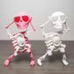 💀✨ Dancing Skeleton Toy – 50% OFF! Light & sound effects, fun dance moves, 3D-printed detail – spooky Halloween party fun.